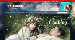Desktop Screenshot of afantasystore.com